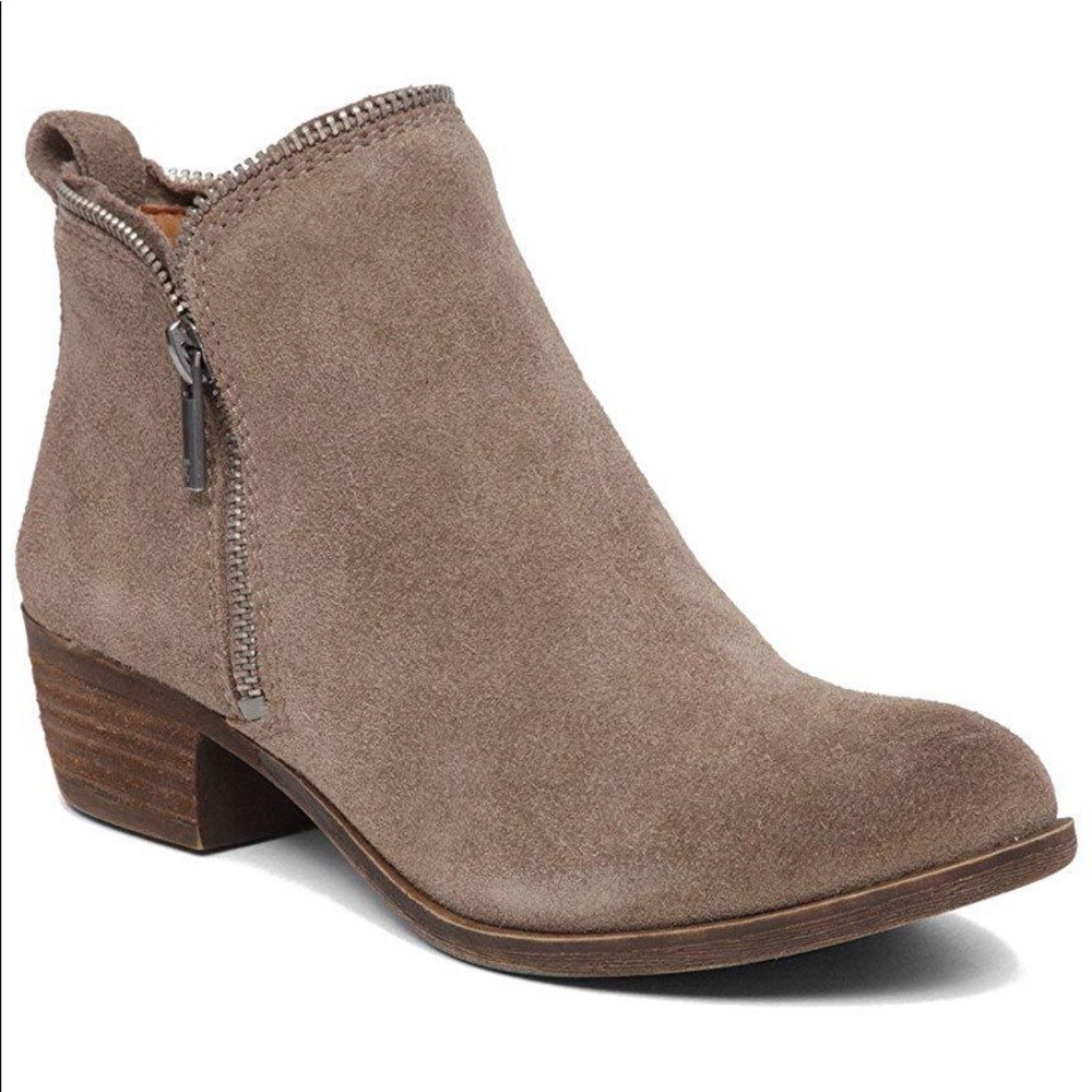 Lucky Brand distressed booties size 8.5m